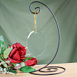 Black Spiral Ornament Stand ORNSTAND2