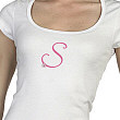 Personalized Any Initial Baby Tee B32864x