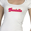 Retro Personalized Baby Tee B32871x