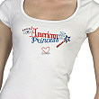 American Princess Personalized Baby Tee B32876x
