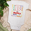 A is For...  Personalized Infant Creeper 93816X