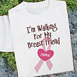 Personalized Breast Cancer Awareness Walking T-shirt 32840X