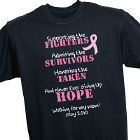 Fighting the Cause Breast Cancer Awareness T-shirt 33470x