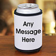 Block Message Can Wrap Koozie 30159