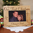 Our First Christmas Picture Frame