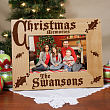 Christmas Memories Personalized Wood Picture Frame 917301