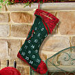 Personalized Advent Calendar Christmas Stocking S0004
