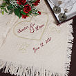 Embroidered Wedding Heart Afghan 83133463