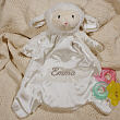 Personalized Baby HuggyBuddy Lamb Blanket E0006