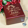 Personalized Bridesmaid Jewelry Box