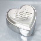 Engraved Silver Heart Jewelry Box 8531910