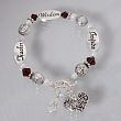 Engraved Teacher Bracelet J31897