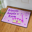 Personalized Princess Doormat 83129237