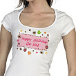 Personalized Floral Retro Custom Baby Tee B32868x