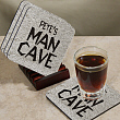 Man Cave Personalized Coaster Set 625839CS
