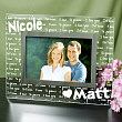 I Love You Personalized Glass Picture Frame G911541