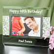 Happy Birthday Personalized Glass Frame G929181