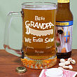 Personalized Best We Ever Saw Glass Mug 23611