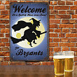 Personalized Halloween Metal Wall Sign 629814