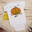 Pumpkin Name Infant Halloween Creeper