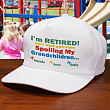 I'm Retired...Spoiling My Grandkids Personalized Hat 812326