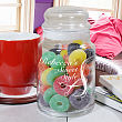 Personalized Sweets for My Sweet Glass Treat Jar
