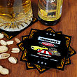 Personalized Garage Beverage Coasters G230857