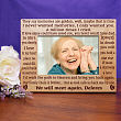We Will Meet Again Memorial Wood Picture Frame