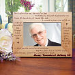 Always Remembered Memorial Wood Picture Frame