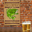 Personalized Bass Club Fishing Metal Wall Sign 623024
