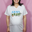 Military Baby On The Way Personalized Maternity Nightshirt 818385x