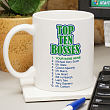 Personalized Top Ten Bosses Coffee Mug 229880