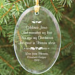 Personalized Christmas In Heaven   Memorial Ornament 824824