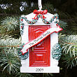 Personalized Front Door Christmas Ornament 84423