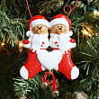Couple Stocking Ornament