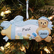 Personalized Baby's First Christmas Ornament for a Baby Boy 84693