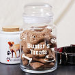 Personalized Dog Treat Jar