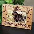 Personalized Family Mascot Wood Picture Frame
