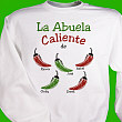Camiseta personalizada abuela caliente
