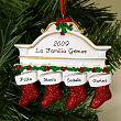 Ornamento blanco personalizado de la capa