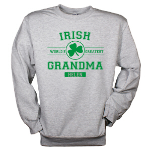 personalized irish sweatshirts