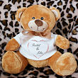 Personalized Heart Couple Teddy Bear