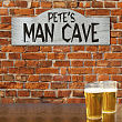 Man Cave Personalized Wall Sign 625836