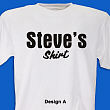 You Name It Personalized Adult T-shirt 31323X