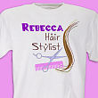 Personalized Hair Stylist T-Shirt 32929X