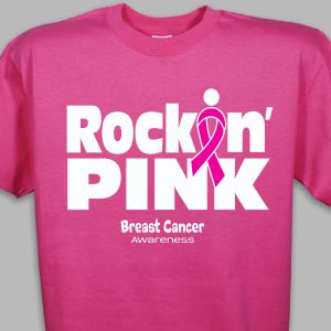 Rockin Pink Breast Cancer Awareness T-Shirt