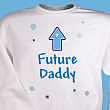 Personalized Future Daddy Sweatshirt