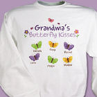 Butterfly Kisses Personalized Sweatshirt 53396x