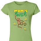 Personalized Monkey Bunch Ladies' Fitted T-Shirt 915581X