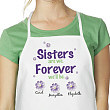 Sisters Forever Personalized Apron 819627